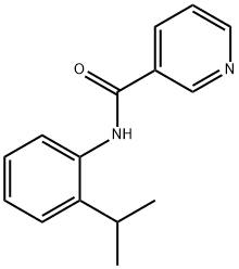 N-(2-isopropylphenyl)nicotinamide Struktur