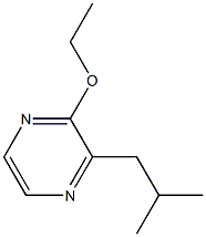 2-ethoxy-3-(2-methylpropyl)pyrazine Struktur