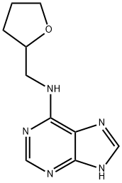 N-(oxolan-2-ylmethyl)-7H-purin-6-amine Struktur