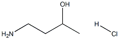 4-Amino-2-butanol HCl Struktur