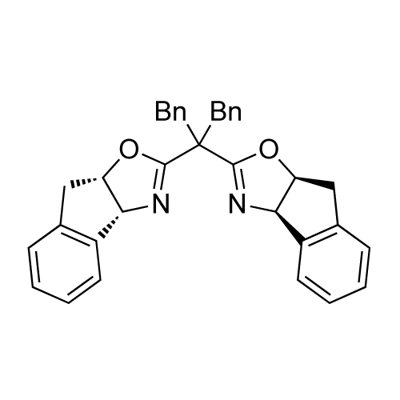 (3aR,3a'R,8aS,8a'S)-2,2'-(1,3-diphenylpropane-2,2-diyl)bis(3a,8a-dihydro-8H-indeno[1,2-d]oxazole) Struktur