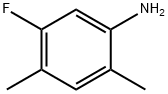 Benzenamine, 5-fluoro-2,4-dimethyl- Struktur