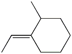 1-Ethylidene-2-methylcyclohexane. Struktur