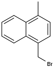 1-Bromomethyl-4-methylnaphthalene Struktur