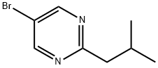 5-Bromo-2-(iso-butyl)pyrimidine Struktur