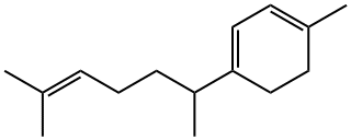 1,3-Cyclohexadiene, 1-(1,5-dimethyl-4-hexen-1-yl)-4-methyl- Struktur