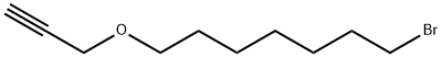 1-Bromo-7-(2-propyn-1-yloxy)heptane Struktur