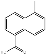 5-methylnaphthalene-1-carboxylic acid Struktur