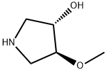 (3S,4S)-4-methoxypyrrolidin-3-ol Struktur