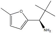 (1R)-2,2-DIMETHYL-1-(5-METHYLFURAN-2-YL)PROPAN-1-AMINE Struktur