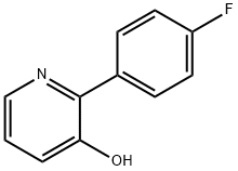 3-Hydroxy-2-(4-fluorophenyl)pyridine Struktur