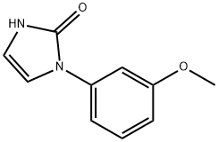 1-(3-methoxyphenyl)-1,3-dihydro-2H-imidazol-2-one Struktur