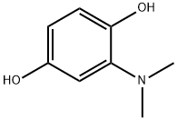 2-(dimethylamino)benzene-1,4-diol Struktur