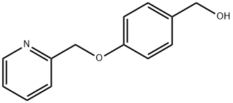 [4-(pyridin-2-ylmethoxy)phenyl]methanol Struktur