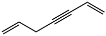 1,6-Heptadien-3-yne. Struktur