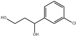 1,3-PROPANEDIOL, 1-(3-CHLOROPHENYL)- Struktur