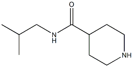 N-(2-methylpropyl)piperidine-4-carboxamide Struktur