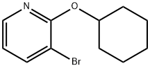 3-Bromo-2-(cyclohexyloxy)pyridine Struktur