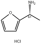 (R)-1-(furan-2-yl)ethan-1-amine hydrochloride Struktur