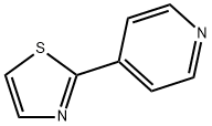 2-(4-Pyridyl)thiazole Struktur