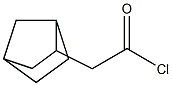 2-{bicyclo[2.2.1]heptan-2-yl}acetyl chloride Struktur