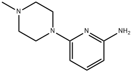 6-(4-methylpiperazin-1-yl)pyridin-2-amine Struktur