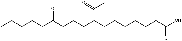 12-Oxoheptadecanoic acid Struktur