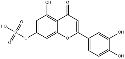 Luteolin 7-sulfate Struktur