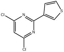 4,6-Dichloro-2-(3-thienyl)pyrimidine Struktur