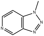 1-Methyl-1H-[1,2,3]triazolo[4,5-c]pyridine Struktur