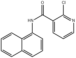 2-chloro-N-(naphthalen-1-yl)pyridine-3-carboxamide Struktur