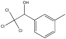 BenzeneMethanol, 3-Methyl-.alpha.-(trichloroMethyl)- Struktur