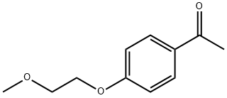 1-(4-(2-Methoxyethoxy)phenyl)ethan-1-one Struktur