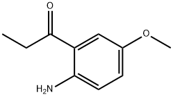 1-(2-Amino-5-methoxyphenyl)-1-propanone Struktur