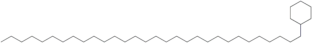 Triacontylcyclohexane. Struktur