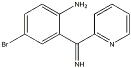 4-Bromo-2-[imino(2-pyridinyl)methyl]aniline Struktur