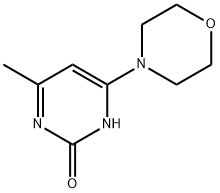 2-Hydroxy-4-morpholino-6-methylpyrimidine Struktur