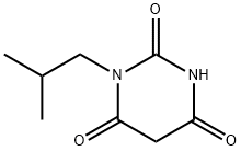 1-(2-methylpropyl)-1,3-diazinane-2,4,6-trione Struktur