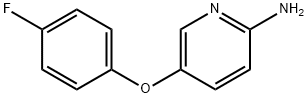 5-(4-fluorophenoxy)pyridin-2-amine Struktur