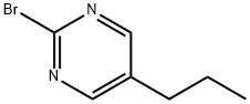 2-bromo-5-propylPyrimidine Struktur