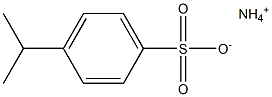 Ammonium 4-isopropylbenzenesulfonate Struktur