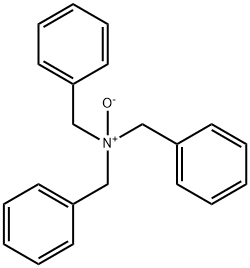 N,N-dibenzyl-1-phenylmethanamine oxide Struktur