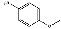 Benzene, 1-methoxy-4-silyl- Struktur