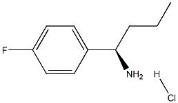 (1R)-1-(4-FLUOROPHENYL)BUTYLAMINE-HCl Struktur