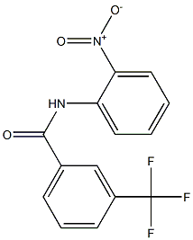 N-(2-nitrophenyl)-3-(trifluoromethyl)benzamide Struktur