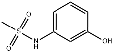 N-(3-hydroxyphenyl)methanesulfonamide Struktur