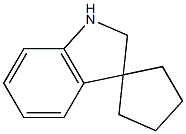 1',2'-dihydrospiro[cyclopentane-1,3'-indole] Struktur