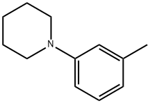 Piperidine, 1-(3-Methylphenyl)- Struktur