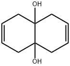 1,4,4a,5,8,8a-hexahydronaphthalene-4a,8a-diol Struktur