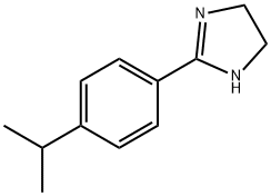 4,5-Dihydro-2-[4-(1-methylethyl)phenyl]-1H-imidazole Struktur